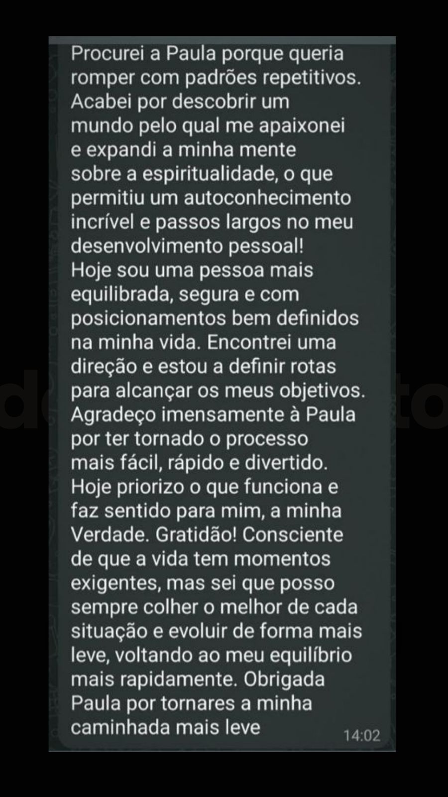 Relato de crescimento com Paula Cassanho
